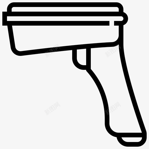 条形码扫描仪标签二维码图标svg_新图网 https://ixintu.com 二维码 条形码扫描仪 标签 阅读器