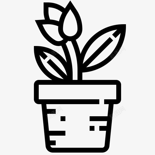 花秋天的元素图标svg_新图网 https://ixintu.com 秋天的元素 花