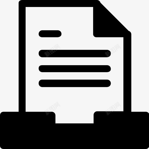 抽屉文件物品文件字形图标svg_新图网 https://ixintu.com 抽屉文件物品 文件字形