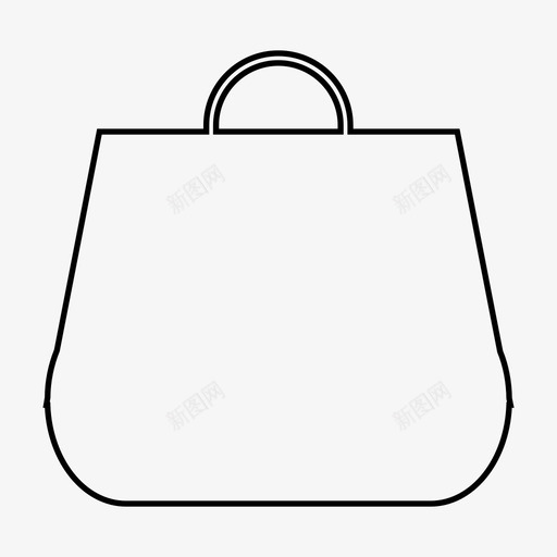 购物袋购物购物中心图标svg_新图网 https://ixintu.com 购物 购物中心 购物袋