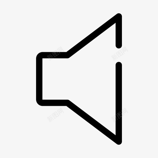 静音的常规ui集合图标svg_新图网 https://ixintu.com 静音的常规ui集合