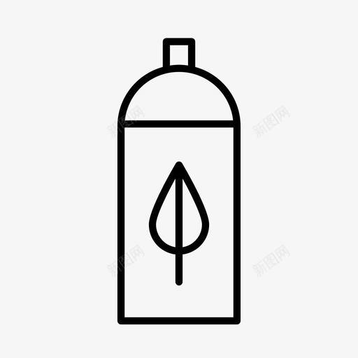 绿色能源生态友好生态环保图标svg_新图网 https://ixintu.com 可持续发展 生态友好 生态环保 绿色能源