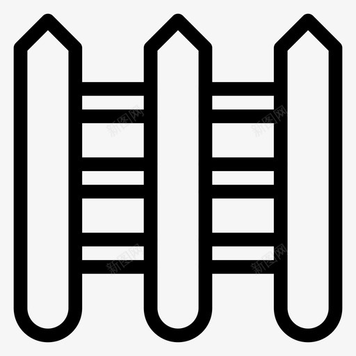 边界屏障房地产图标svg_新图网 https://ixintu.com 墙 安全 屏障 房地产 房地产实线图标 边界