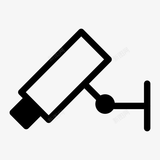 监控摄像机监控系统技术图标svg_新图网 https://ixintu.com 技术 监控摄像机 监控系统