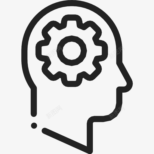 管理设置用户负责人图标svg_新图网 https://ixintu.com 用户负责人 管理 设置