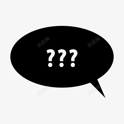 聊天回答提问图标svg_新图网 https://ixintu.com 回答 提问 聊天 评论