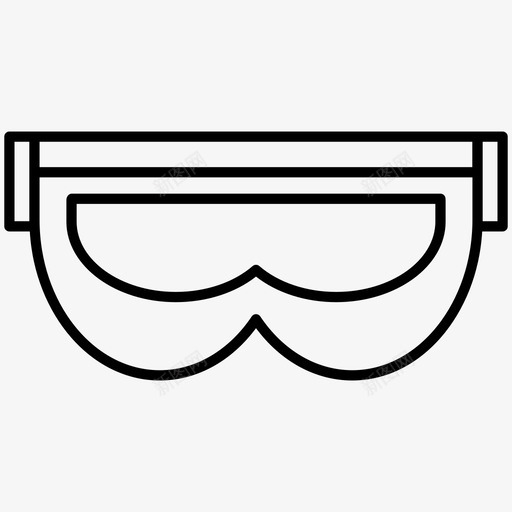 眼镜护目镜冬季图标svg_新图网 https://ixintu.com 冬季 护目镜 眼镜