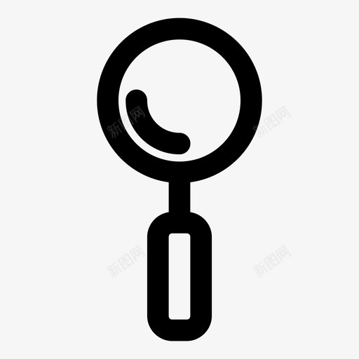 研究玻璃放大镜图标svg_新图网 https://ixintu.com essentiapackbold 变焦 放大镜 玻璃 研究