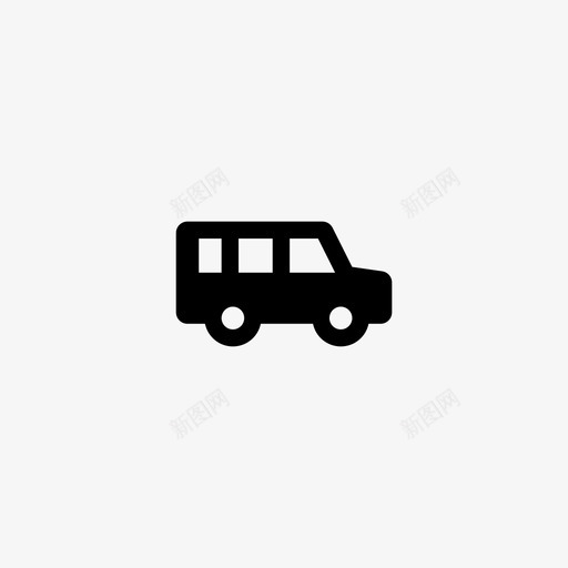 mpv轿车自动2图标svg_新图网 https://ixintu.com mpv 保姆车 自动2 轿车