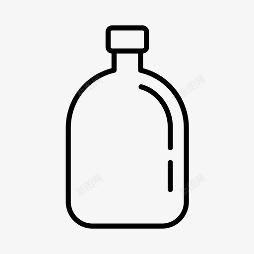瓶子饮料白酒图标svg_新图网 https://ixintu.com 威士忌 瓶子 白酒 禁酒 饮料