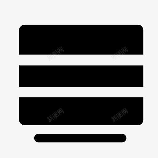 文件柜档案柜办公用品图标svg_新图网 https://ixintu.com 仓库 办公用品 文件柜 档案柜