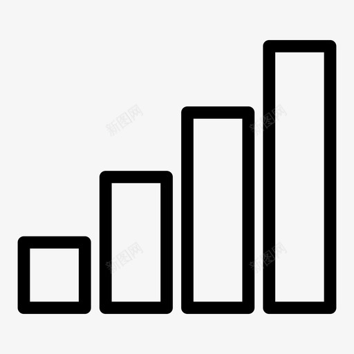 信号栏连接连接状态图标svg_新图网 https://ixintu.com 信号栏 电池和连接状态栏 电话 电话信号 连接 连接状态