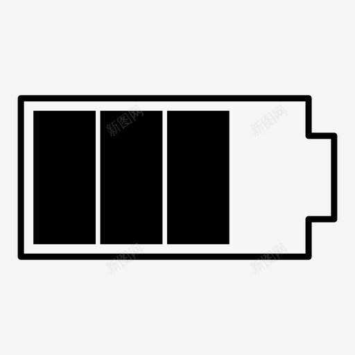 电池电池状态状态栏图标svg_新图网 https://ixintu.com 状态栏 电池 电池和连接状态栏 电池状态