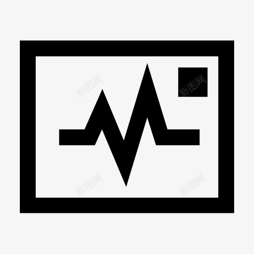 心脏脉搏监护仪健康医院图标svg_新图网 https://ixintu.com 健康 医疗 医院 心脏脉搏监护仪 手术