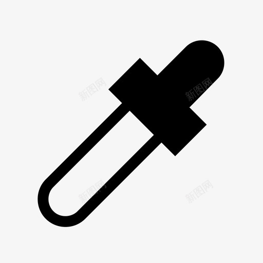 吸管颜色选择器复制图标svg_新图网 https://ixintu.com 创造性软件工具 吸管 复制 提取 选择工具 颜色选择器