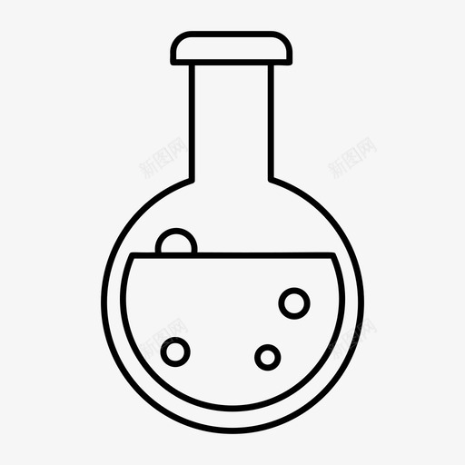 烧杯实验实验室图标svg_新图网 https://ixintu.com 实验 实验室 技术 烧杯 科学 网络和搜索引擎优化线图标