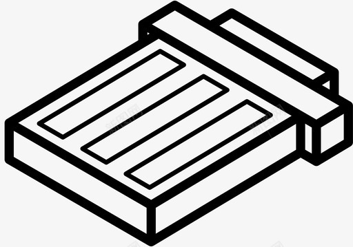 垃圾箱基本要素等距图图标svg_新图网 https://ixintu.com 垃圾箱 基本要素 基本要素iso轮廓 等距图