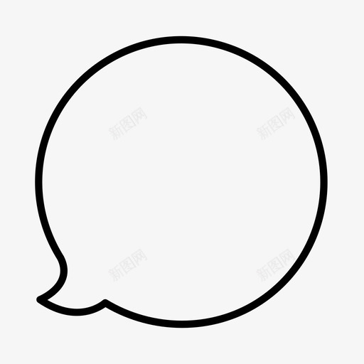 聊天电子商务感觉图标svg_新图网 https://ixintu.com 感觉 电子商务 网站 聊天