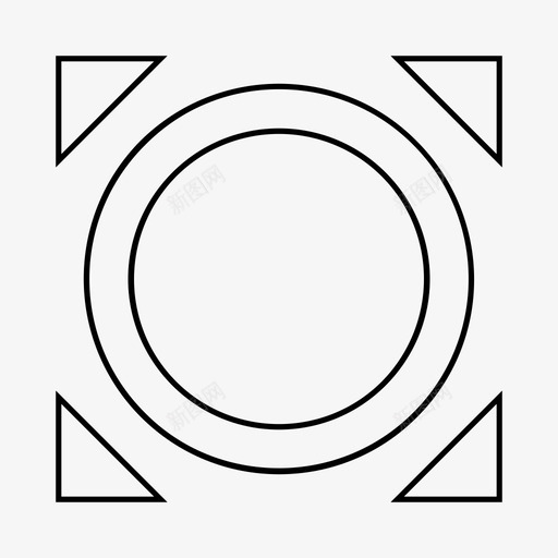 全力以赴全方位游戏结束图标svg_新图网 https://ixintu.com 全力以赴 全方位 手势 材料线 游戏结束