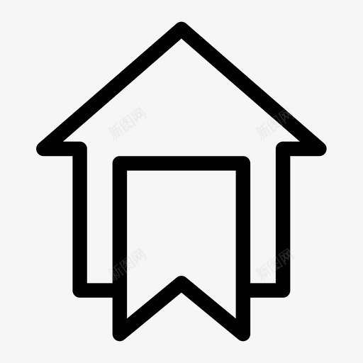 书签预订收藏图标svg_新图网 https://ixintu.com 书签 收藏 门票 预订