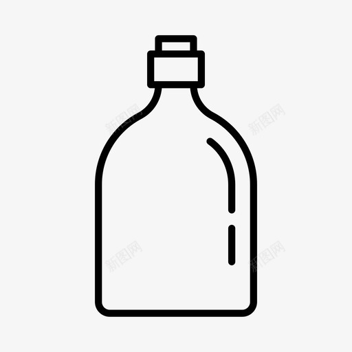采购产品瓶子酒精蒸馏饮料图标svg_新图网 https://ixintu.com 玻璃瓶 瓶子 蒸馏饮料 酒 酒精 采购产品瓶子 饮料