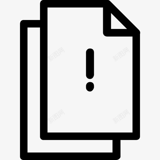 文件警告文件像蝴蝶图标svg_新图网 https://ixintu.com 文件像蝴蝶 文件警告