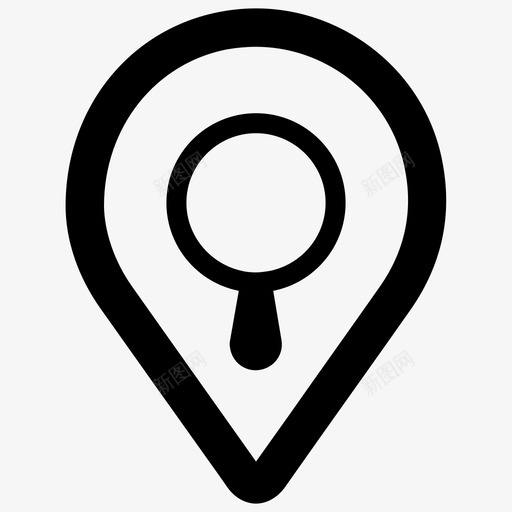 本地搜索引擎优化查找位置图标svg_新图网 https://ixintu.com 位置 搜索 搜索地图 搜索网站集1 本地搜索引擎优化 查找