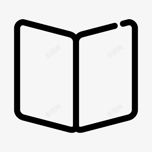书籍常规用户界面收藏图标svg_新图网 https://ixintu.com 书籍 常规用户界面收藏