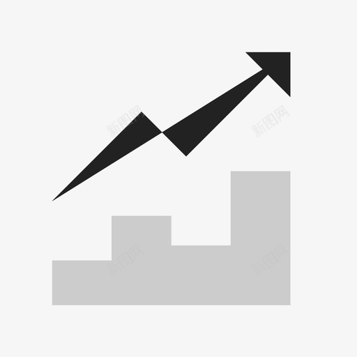 趋势分析图表图标svg_新图网 https://ixintu.com 分析 图表 数据 见解 趋势