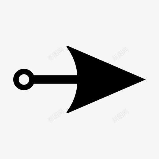 箭头继续前进图标svg_新图网 https://ixintu.com 下一个 前进 右 箭头 继续