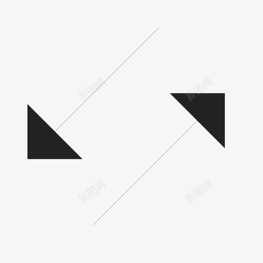 开关转换触发器图标svg_新图网 https://ixintu.com 反转 开关 触发器 转换 镜像