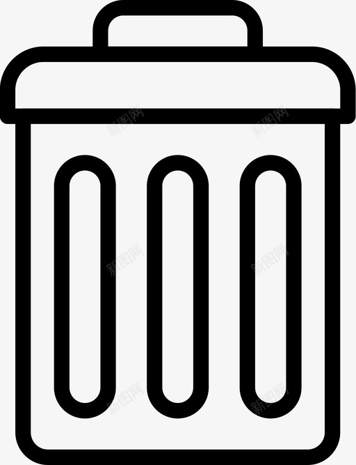 垃圾应用程序按钮图标svg_新图网 https://ixintu.com Pretycons概要 交互 垃圾 应用程序 按钮 文件 通信
