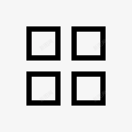 菜单基本ui集合图标svg_新图网 https://ixintu.com 基本ui集合 菜单
