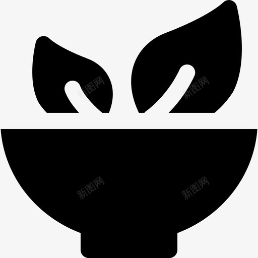 蔬菜沙拉碗装饰图标svg_新图网 https://ixintu.com 减肥餐 服务 碗 蔬菜 蔬菜沙拉 装饰 食物