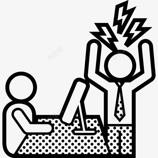 愤怒的老板愤怒员工图标svg_新图网 https://ixintu.com 员工 愤怒 愤怒的老板 男人的点点滴滴