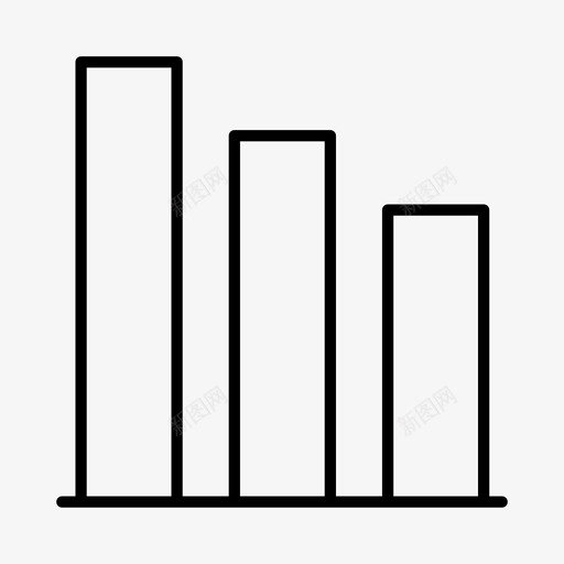 图表分析电子商务图标svg_新图网 https://ixintu.com 分析 图表 电子商务 结果 统计