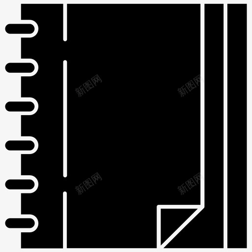 手册地址知识图标svg_新图网 https://ixintu.com 地址 学校和教育字形 手册 知识 阅读