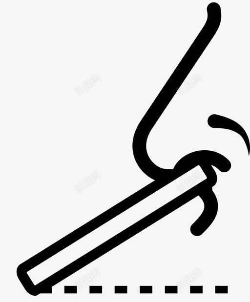 可卡因毒品鼻子图标svg_新图网 https://ixintu.com 可卡因 毒品 鼻子