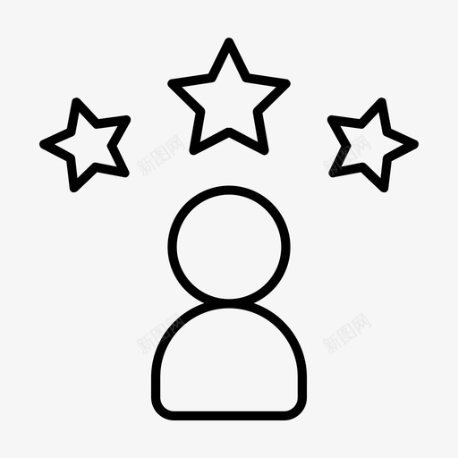 明星头像个人资料图标svg_新图网 https://ixintu.com 个人资料 头像 收视率 明星 用户