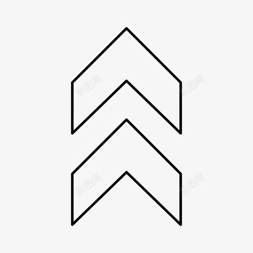 向上箭头应用程序电梯图标svg_新图网 https://ixintu.com 向上箭头 导航 应用程序 用户界面 电梯 箭头集合