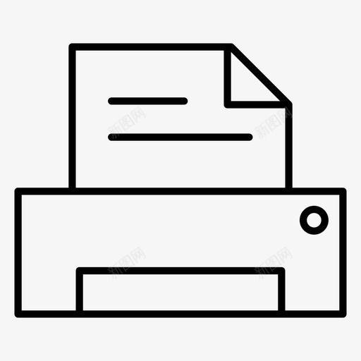 打印数字机器图标svg_新图网 https://ixintu.com 打印 打印机 打印输出 数字 机器