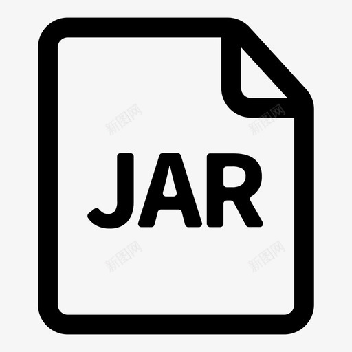 jar文件代码扩展名图标svg_新图网 https://ixintu.com jar文件 java javascript 代码 扩展名 文件扩展名 语言