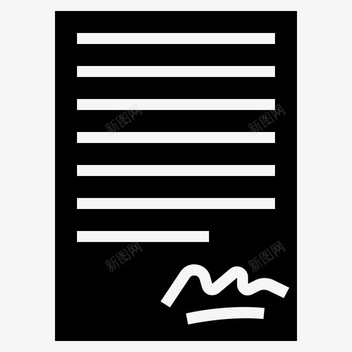 合同商务合同商务交易图标svg_新图网 https://ixintu.com 合同 商务交易 商务合同 签订合同