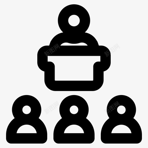 演讲公告公开演讲图标svg_新图网 https://ixintu.com 公告 公开演讲 演讲 演讲者