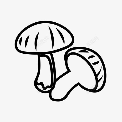 栽培蘑菇真菌栽培菌图标svg_新图网 https://ixintu.com 栽培菌 栽培蘑菇 真菌