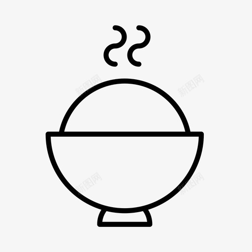 大米亚洲市场中国城图标svg_新图网 https://ixintu.com 中国城 亚洲市场 大米 小贩 食品
