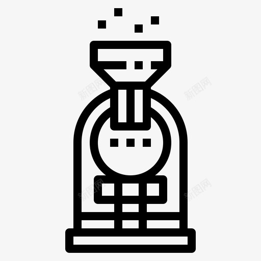 烘焙机器具饮料图标svg_新图网 https://ixintu.com 咖啡 咖啡故事 器具 烘焙机 饮料