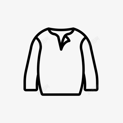 衬衫毛衣布套4图标svg_新图网 https://ixintu.com 布套4 毛衣 衬衫