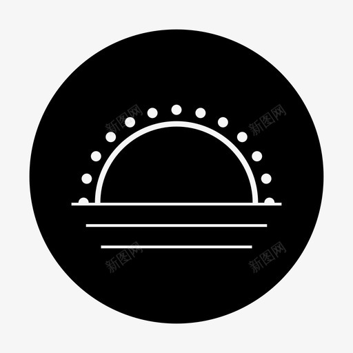 阳光明亮闪耀图标svg_新图网 https://ixintu.com 明亮 闪耀 阳光