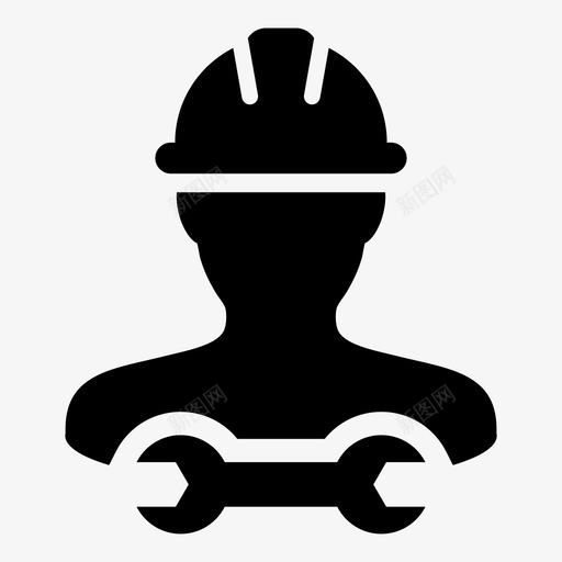 workeremployeelabor图标svg_新图网 https://ixintu.com employee labor worker 工具 建筑工人图标业务向量样式15 扳手 男
